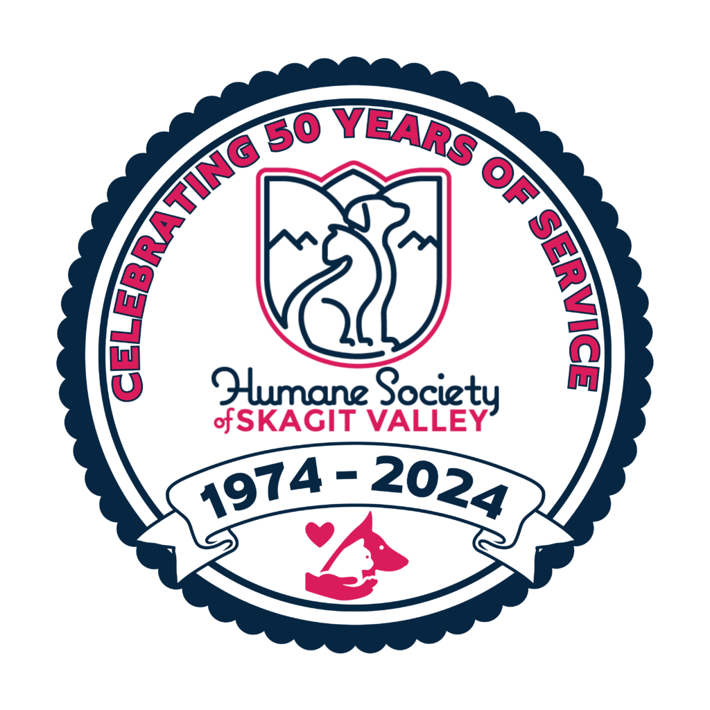 Skagit Humane Society 50th Anniversary Logo